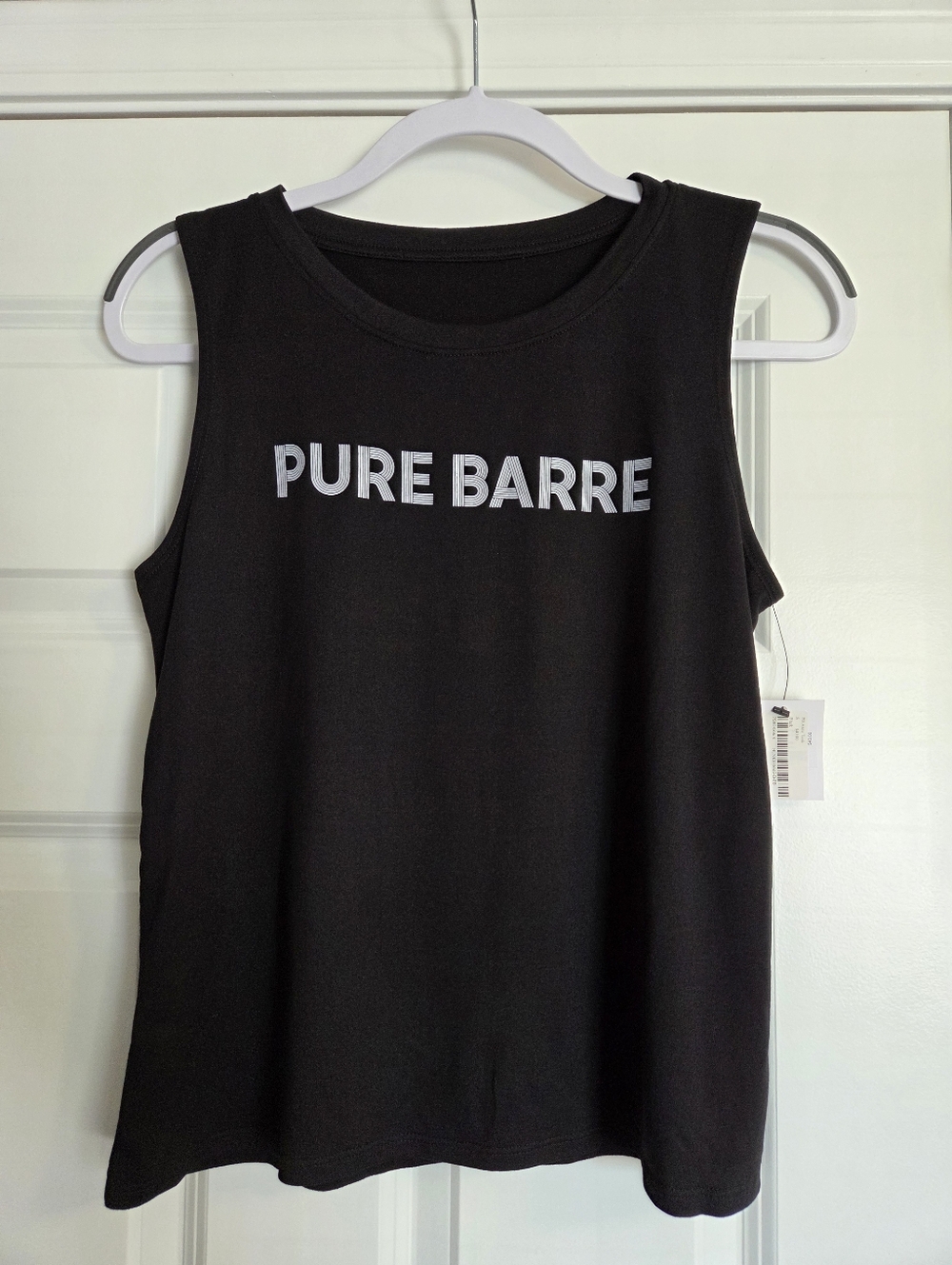 Pure Barre Black Logo Muscle Tank